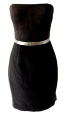 NWT BCBGeneration Dress 8 Black Sleeveless Sheath Party Cocktail Sexy