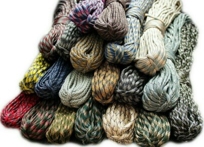 Paracord 550 Seil 4mm 30m Outdoor Survival Fallschirmleine Basteln Camping Sport
