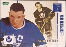 2003 - 2004 Parkhurst Teeder Kennedy Original Six Maple Leafs #74 Hockey Card
