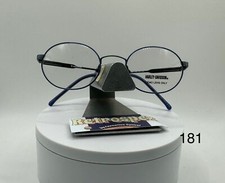 Vintage eyeglasses NOS Round Style Blue Harley Davidson 75 90s-00s Y2K