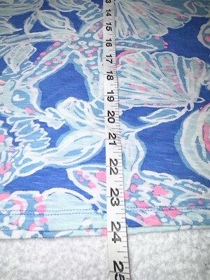 Top Débardeur Lilly Pulitzer ARYA En Coton Doux - Bleu Baie, Taille XS, Neuf Avec étiquettes