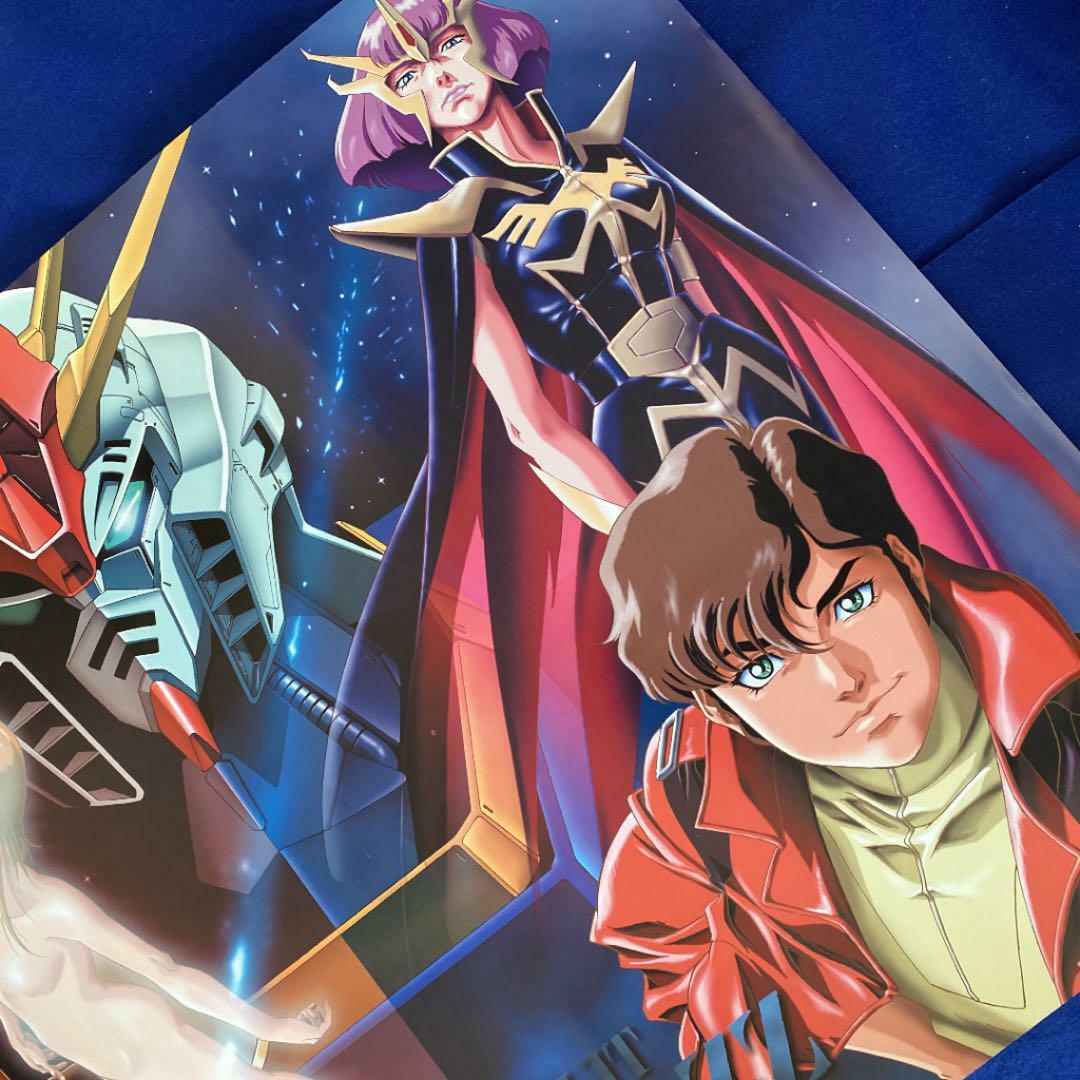 Mobile Suit ZZ Gundam Promotional Poster | eBay Mobile Suit ZZ Gundam Promotional Poster | eBay