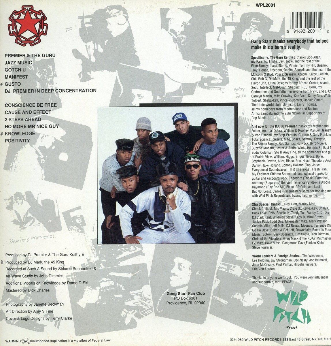 ⭐︎US盤⭐︎Gang Starr-No More Mr. Nice Guy（美品） Gang Starr No More Mr. Nice Guy LP US 1989 Wild Pitch EX | eBay
