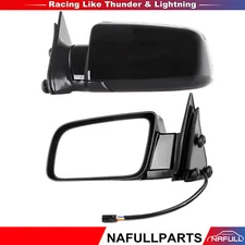 ? Power Side View Door Mirrors For 88-98 C/K 1500 Tahoe Yukon Pickup Pair Set
