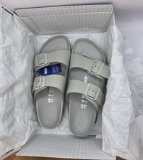 Birkenstock Arizona Bs Exquisite Leather Mineral Gray Color Narrow