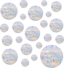 36PCS Circle Window Clings - Anti-Collision Window Decals to save Birds