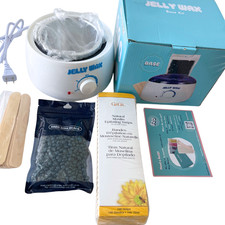 Professional Wax Warmer Heater Hair Removal Depilatory Waxing Kit / 100 strips