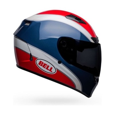 Bell Powersports Qualifier DLX MIPS Classic Navy/Red Large-Fully Functional