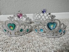 Set Of 4 Princess tiaras: The Little Mermaid, Cinderella, More