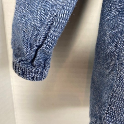 Lot of 2 GYMBOREE Jeans Girls' 4T cotton blue embroidery Carters denim shirt - Picture 12 of 15