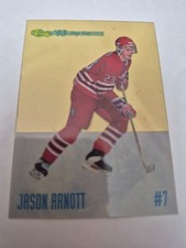 93-94 CLASSIC GAMES HOCKEY CLEAR CUT OHL RC DP7 JASON ARNOTT