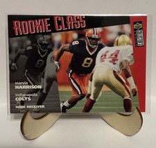 1996 Collector's Choice #15 Marvin Harrison Rookie Indianapolis Colts