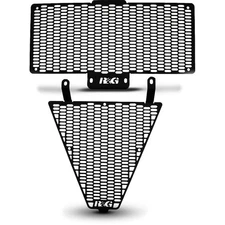 R&G Racing Pro Radiator Guard - Black RAD0308PROBKCL77