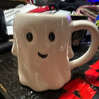 Royal Norfolk Ghost Figural Ceramic Coffee Mug, 16 fl oz, White Halloween — photo 1