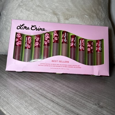 Lime Crime Best Sellers Mini Velvetines Liquid Lipstick Set Limited Edition NWOB