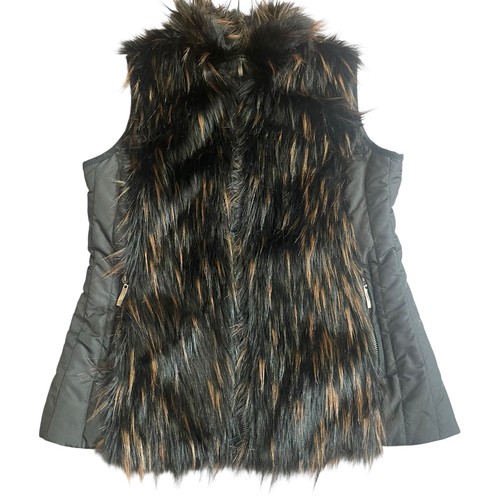 Montanaco the Montana Clothing Company faux fur vest medium