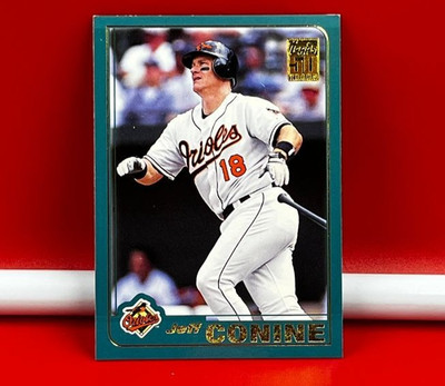 2001 Topps Collector Baseball Card 50 Years Orioles Jeff Conine #683