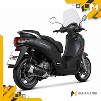 Zugelassener Auspuff Mivv Urban FüR Aprilia Scarabeo 500 06-07 Inox B