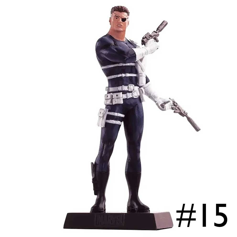 Marvel Nick Fury Figure Eaglemoss Classic Figurine Collection #15 NEW