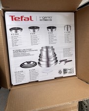 Image of Tefal Ingenio Emotion L897SD74 13 Piece Pan Set Stainless Steel Cookware with