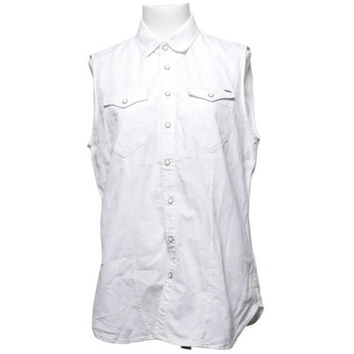 G-Star Raw, Jeansweste, Größe: L, Weiß, Einfarbig, Denim, Damen #vRd