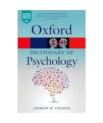 A Dictionary of Psychology, Andrew M. (Professor of Psychology, Professor of Psy