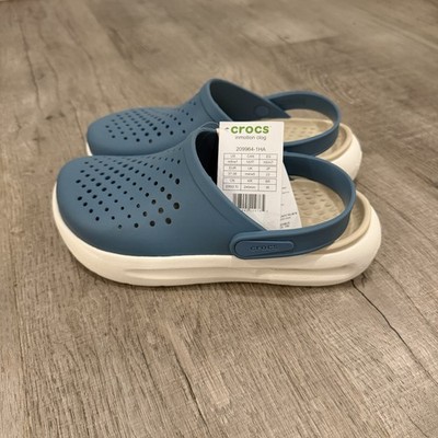 Crocs Inmotion LiteRide Clogs Womens Sz 7 209964-1HA Blue NWT