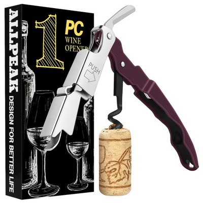 Kellnermesser Korkenzieher Wein Weinöffner  1PC Vielseitig Korkenzieher Weinf...