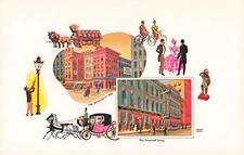 The Berghoff Restaurant - Chicago Illinois IL - Postcard