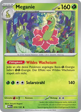 Meganie / Pokémon Karte / Deutsch / Mega-Entwicklung / 010/132 / Holo