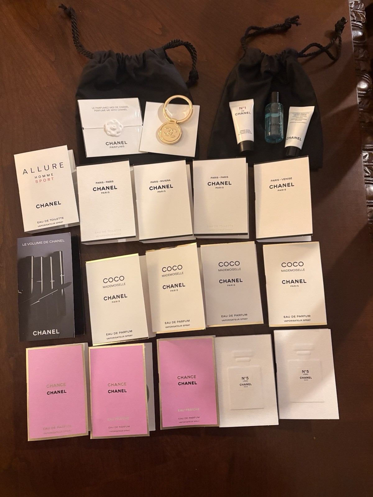 chanel sample set