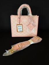NEU Original MCM Himmel Tote Small in Rosa