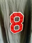 2015 Hickory Crawdads #8 Jose Cardona Autographed Minor League Game Worn Jersey  — photo 3