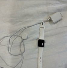 Apple Watch Series 3 GPS 38mm Used With White Small Strap