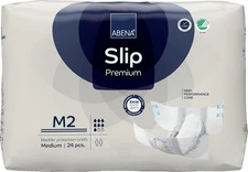 Abena Slip Premium Incontinence Briefs, Level 2, Medium, 24 Count
