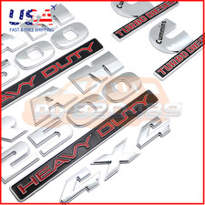 5pcs Set Emblem For Ram 2500 Heavy Duty Cummins Turbo Diesel 4x4 Badge Chrome 5pcs Set Emblem For Ram 2500 Heavy Duty Cummins Turbo Diesel 4x4 Badge Chrome
