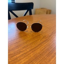 SOJOS Round Sunglasses Gold Frame Dark Lenses UV400 CE SJ1014