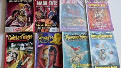 50 Grusel Romanhefte Roman Romane Hefte Damona King Tony Ballard usw Horror Heft