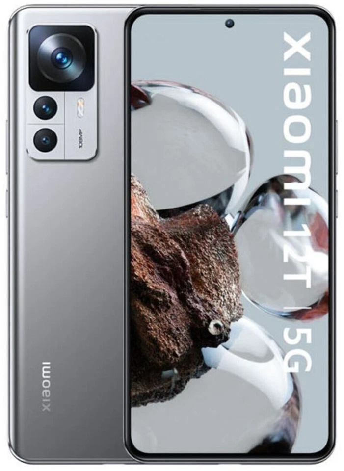 Xiaomi 12T 256GB Dual-SIM lunar silver Smartphone ohne Simlock Gut - Refurbished, Foto 1 von 5