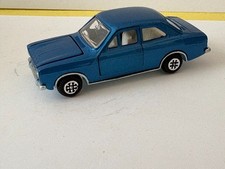 DINKY TOYS 168 FORD ESCORT  D'ORIGINE BLEUE 1/43 PROCHE DU NEUF