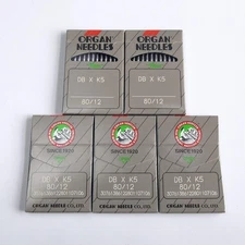 evernice 50 Organ Dbxk5, Db - K5 Round Shank Needles for Tajima Brudan Zsk