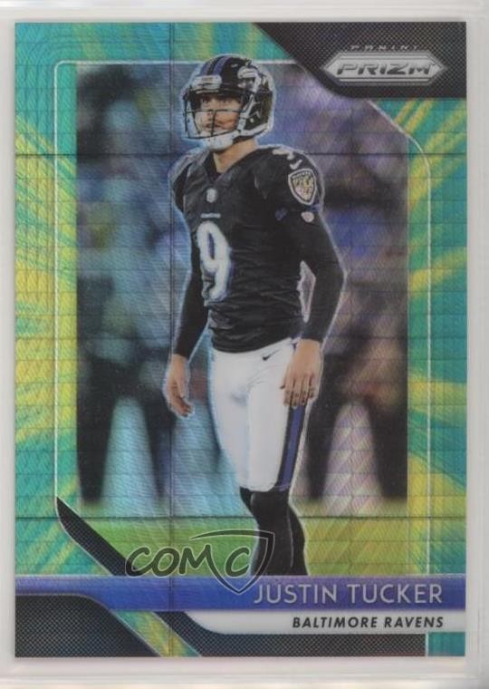 2018 Panini Prizm Hyper Prizm 157/275 Justin Tucker #182 7b5