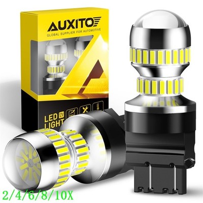 3157 3156 LED Reverse Backup Light Bulbs 2800LM Super Bright 6000K White 2/10x