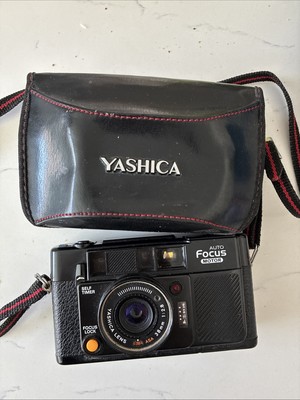 Yashica Auto Focus Motor Full Automatic 38mm f/2.8 Lens Camera w/ Case