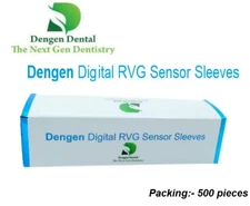 2X Dengen Digital X-RAY RVG Sensor Sleeves Cover 500pcs (FREE & FAST SHIPPING)
