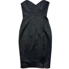 Nookie Snake Eyes Bustier Dress Black Size AUS 8 US Small