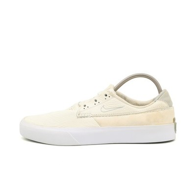 Nike Damen Shane Sneaker EU 38.5 Creme DA4184-102 Canvas, Leder Low-Top SB