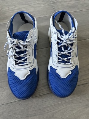 Stella McCartney Loop Blue White Mesh Sneakers Trainers men s size 12