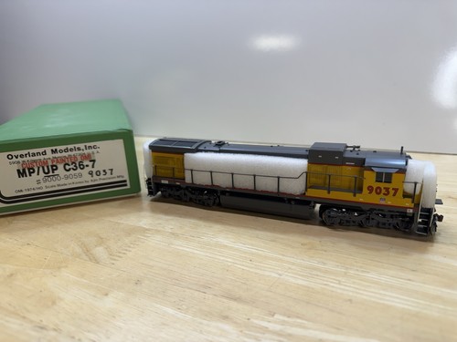 Overland OMI Mp/up C36-7 #9037 Union Pacific HO LATÓN | Zustand: Used