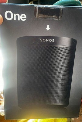 Sonos One Gen 2 Smart Speaker Schwarz   WLAN Lautsprecher   Alexa   Neu & OVP